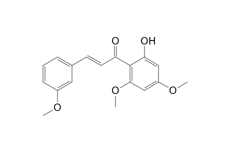 (E)-1-(2,4-dimethoxy-6-oxidanyl-phenyl)-3-(3-methoxyphenyl)prop-2-en-1-one