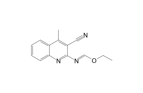 Quinoline-3-carbonitrile, 2-ethoxymethylenamino-4-methyl-