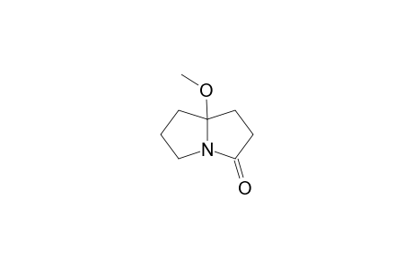 PYRROLAM-B;HEXAHYDRO-7A-METHOXY-3H-PYRROLIZIN-3-ONE