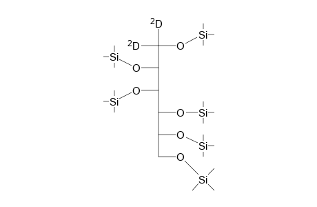 Mannitol-1,1-D2, hexakis-O-(trimethylsilyl)-