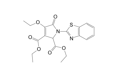 Diethyl 1-(benzo[d]thiazol-2-yl)-4-ethoxy-5-oxo-2,5-dihydro-1H-pyrrole-2,3-dicarboxylate