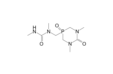 1,3-dimethyl-5-[(1,3-dimethylureido)methyl]-1,3,5-diazaphosphorinan-2-one, 5-oxide