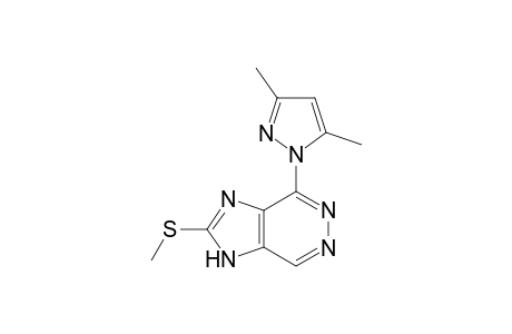 4-(3,5-dimethyl-1-pyrazolyl)-2-(methylthio)-1H-imidazo[4,5-d]pyridazine