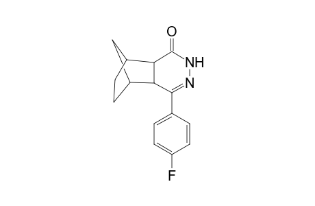 4-(p-Fluorophenyl)-5,8-(endo-methylene)-hexahydro-1(2H)-phthalazinone