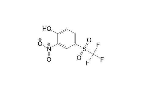 Phenol, 2-nitro-4-[(trifluoromethyl)sulfonyl]-