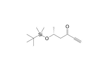 (-)-(R)5-(tert-Butyldimethylsilyloxy)hex-1-yn-3-one