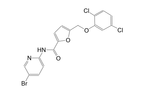 N-(5-bromo-2-pyridinyl)-5-[(2,5-dichlorophenoxy)methyl]-2-furamide