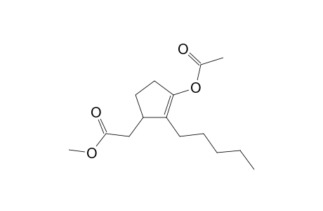 methyl 3-acetoxy-2-pentyl-2-cyclopentene-1-acetate