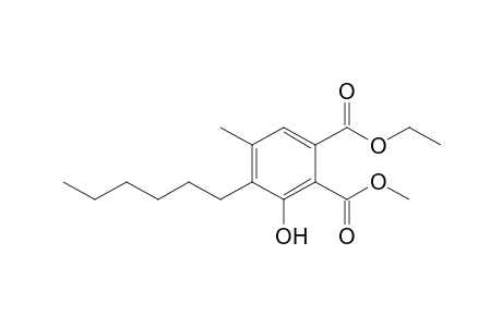 1-Ethyl 2-Methyl 4-Hexyl-3-hydroxy-5-methylphthalate