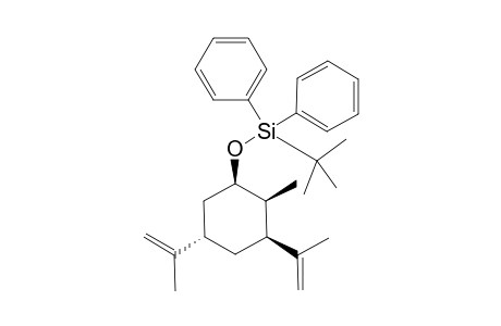 (1R,2S,3S,5S)-2-Methyl-3,5-di(1-methylethenyl)-1-(1,1-dimethylethyl)diphenylsiloxycyclohexane