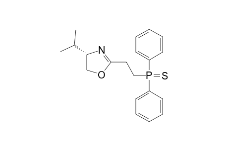 (S)-4,5-DIHYDRO-2-(2'-(DIPHENYLPHOSHINOTHIOYL)-ETHYL)-5-ISOPROPYL-1,3-OXAZOLE