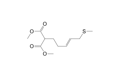 Dimethyl ester of (E)-[5-(methylthio)-3-pentenyl]propanedioic acid