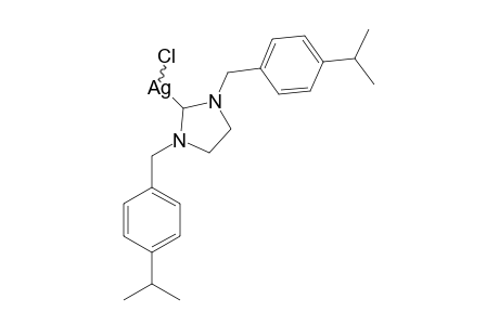 CHLORO-1,3-BIS-(4-ISOPROPYLBENZYL)-IMIDAZOLIN-2-YLDENE-SILVER(I)