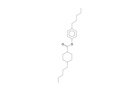 4-Pentylphenyl 4-pentylcyclohexanecarboxylate