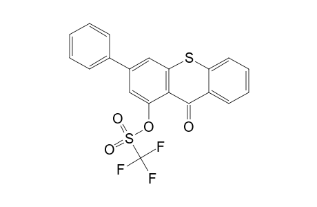 9-Oxo-3-phenyl-9H-thioxanthen-1-yl trifluoromethanesulfonate