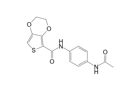 2,3-Dihydrothieno[3,4-b][1,4]dioxine-5-carboxylic acid, (4-acetylaminophenyl)amide