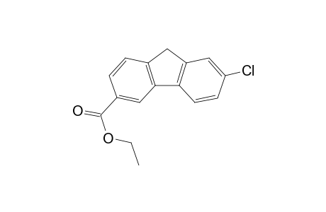 Ethyl 7-chloro-9H-fluorene-3-carboxylate