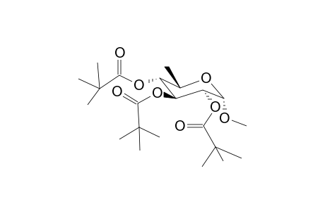 Methyl-6-deoxy-2,3,4-tri-O-pivaloyl-a-d-glucopyranoside