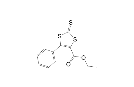 5-Phenyl-2-sulfanylidene-1,3-dithiole-4-carboxylic acid ethyl ester