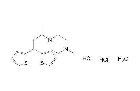 1-[3,3-di-(2-thienyl)-1-methylallyl]-4-methylpiperazine, hydrochloride