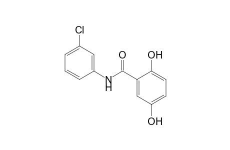 N-(3-Chlorophenyl)-5-hydroxysalicylamide