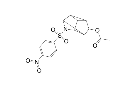 7-Acetoxy-4-(4'-nitrophenylsulphonyl)-4-azatetracyclo[3.3.0.0(2,8).0(3,6)]octane