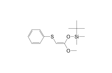 Silane, (1,1-dimethylethyl)[[1-methoxy-2-(phenylthio)ethenyl]oxy]dimethyl-