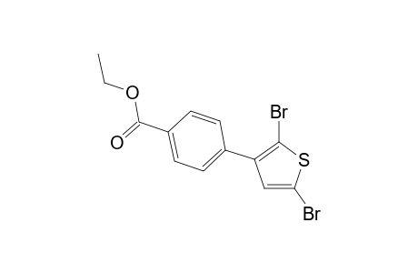 Ethyl 4-(2',5'-dibromothiophen-3'-yl)benzoate