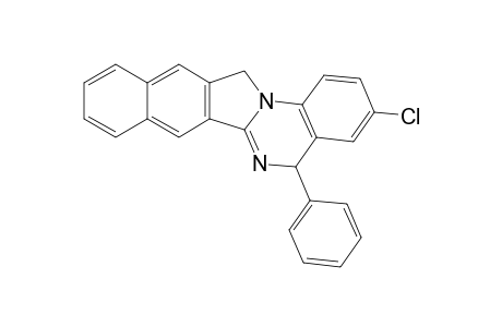 3-Chloro-5-phenyl-5,13-dihydrobenzo[5,6]isoindolo[2,1-a]quinazoline