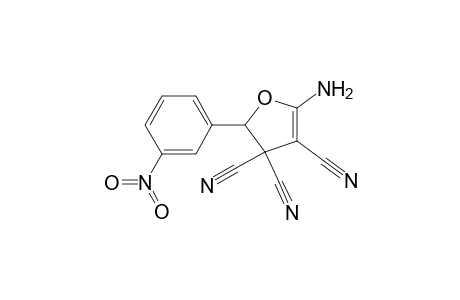 5-Amino-2-(3-nitrophenyl)-2H-furan-3,3,4-tricarbonitrile