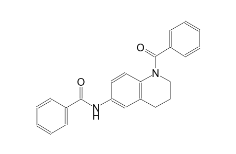 N-(1-benzoyl-1,2,3,4-tetrahydro-6-quinolinyl)benzamide