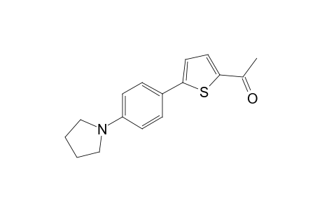 1-(5-(4-pyrrolidinophenyl)thiophen-2-yl)ethanone