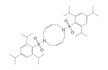 (E,E)-1,6-Bis[(2,4,6-triisopropylphenyl)sulfonyl]-1,2,5,6,7,10-hexahydro-1,6-diazecine