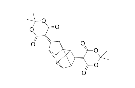 1,2,4-Metheno-1H-cyclobuta[cd]pentalene, 1,3-dioxane-4,6-dione deriv.