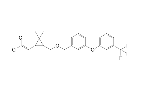 3,3-Dimethyl-2-(2,2-dichlorovinyl)cyclopropylmethyl m-(m-trifluoromethylphenoxy)benzyl ether