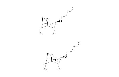 PENT-4'-ENYL-3,6-ANHYDRO-BETA-D-GLUCOPYRANOSIDE;BETA-ANOMER