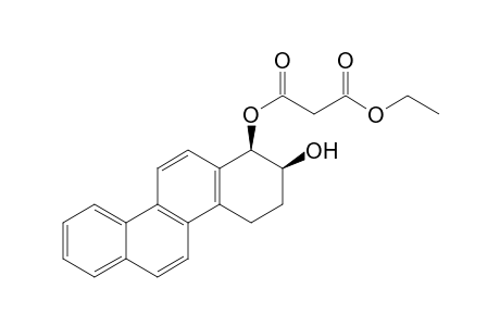 (1R,2S)-1-(Ethoxycarbonylacetoxy)-2-hydroxy-1,2,3,4-tetrahydrochrysene