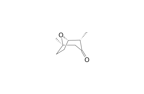 [1R*,4S*,5S*]-1,4-Dimethyl-8-oxabicyclo[3.2.1]oct-3-one isomer