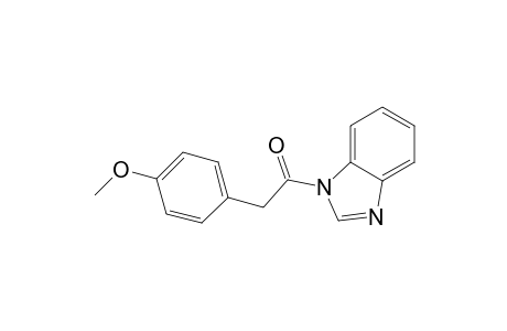 1-(1-benzimidazolyl)-2-(4-methoxyphenyl)ethanone