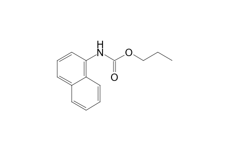 1-naphthalenecarbamic acid, propyl ester