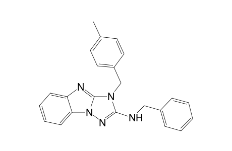 2-Benzylamino-3-(4-methylbenzyl)-3H-1,2,4-triazolo[1,5-a]benzimidazole