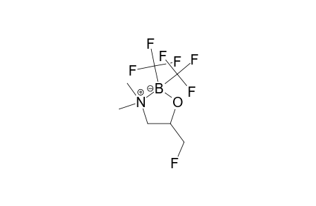 1-Oxa-2-borata-3-azoniacyclopentane, 3,3-dimethyl-2,2-bis(trifluoromethyl)-5-(fluoromethyl)-