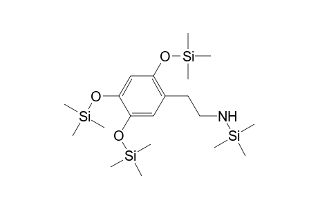 2-(3',4',6'-tris(trimethylsilyloxy)phenyl)ethyl-N-trimethylsilylamine