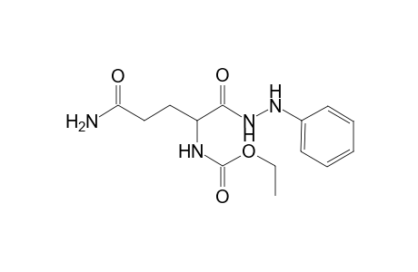 1-[2-(N'-Ethyloxyamido)-4-amidobutyryl]-2-phenylhydrazine
