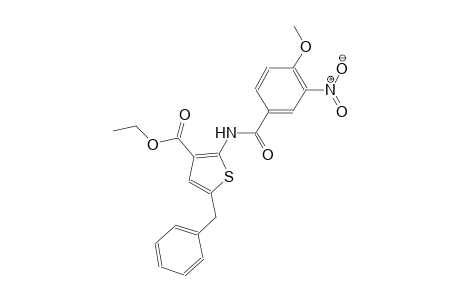 ethyl 5-benzyl-2-[(4-methoxy-3-nitrobenzoyl)amino]-3-thiophenecarboxylate