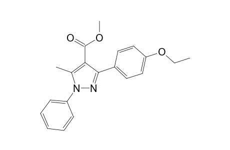 Methyl 3-(4-ethoxyphenyl)-5-methyl-1-phenyl-1H-pyrazole-4-carboxylate