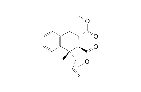 Dimethyl 1-Allyl-1,2,3,4-tetrahydro-1-methyl-2,3-naphthalenedicarboxylate