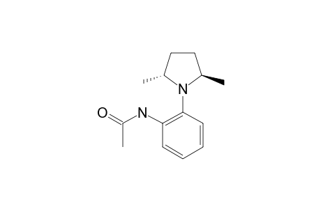 1-ACETYLAMINO-2-[(2R,5R)-2,5-DIMETHYL-PYRROLIDINE-1-YL]-BENZENE