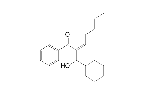 (Z)-3-Cyclohexyl-3-hydroxy-2-pentylidene-1-phenylpropan-1-one