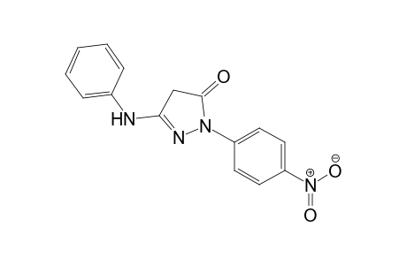 3H-pyrazol-3-one, 2,4-dihydro-2-(4-nitrophenyl)-5-(phenylamino)-